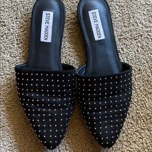 Steve Madden studded mules